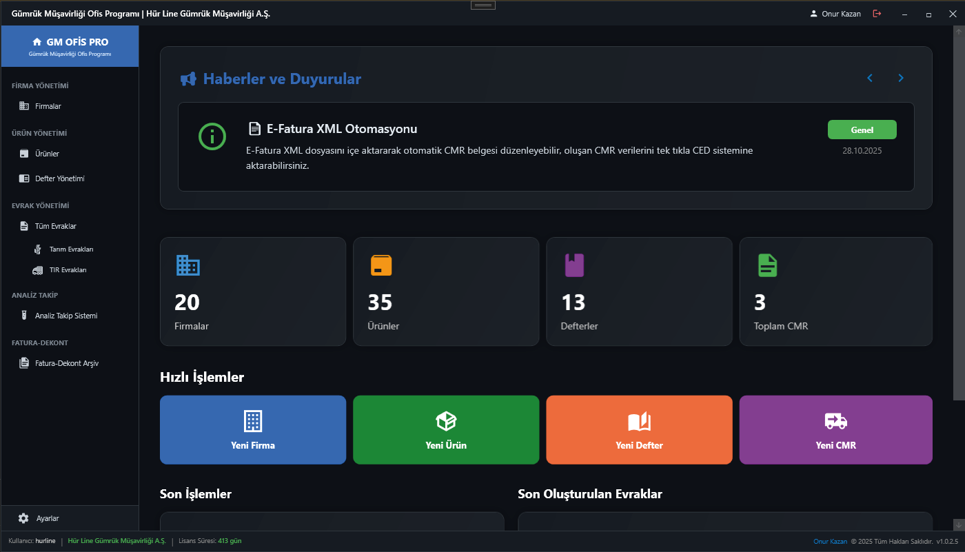 İhracat/İthalat Süreç Yönetimi